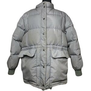 Vintage Cabela’s Waterfowl Down Gray Puffer Jacket - Men's Large